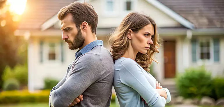 The House Is Sold After One Partner Keeps It For A Specified Time in Riverside, CA